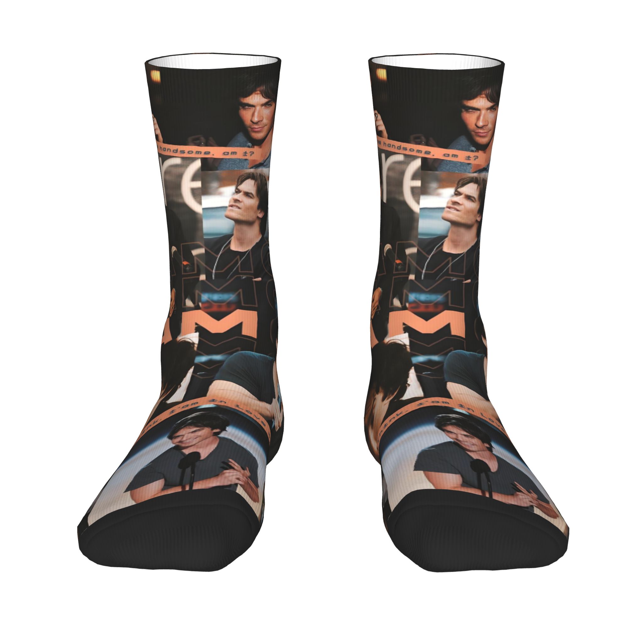 Dress Sock Men - Custom The Vampire Diaries Dress Sokken