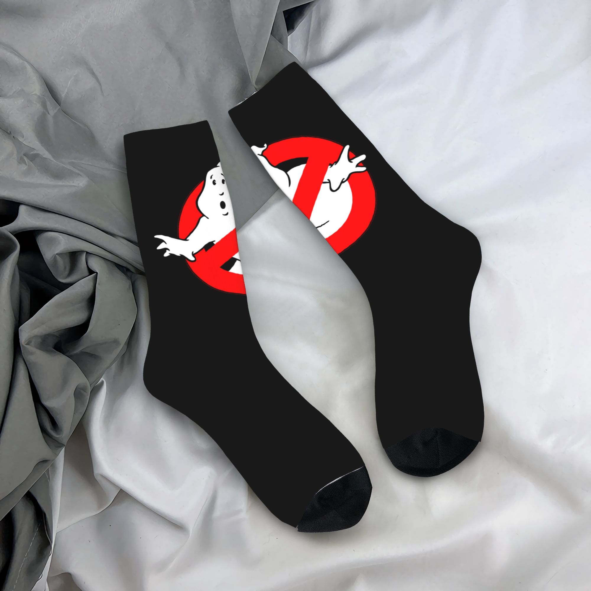 Dress Sock Men - Aangepaste Ghostbusters mannen vrouwen crew sokken