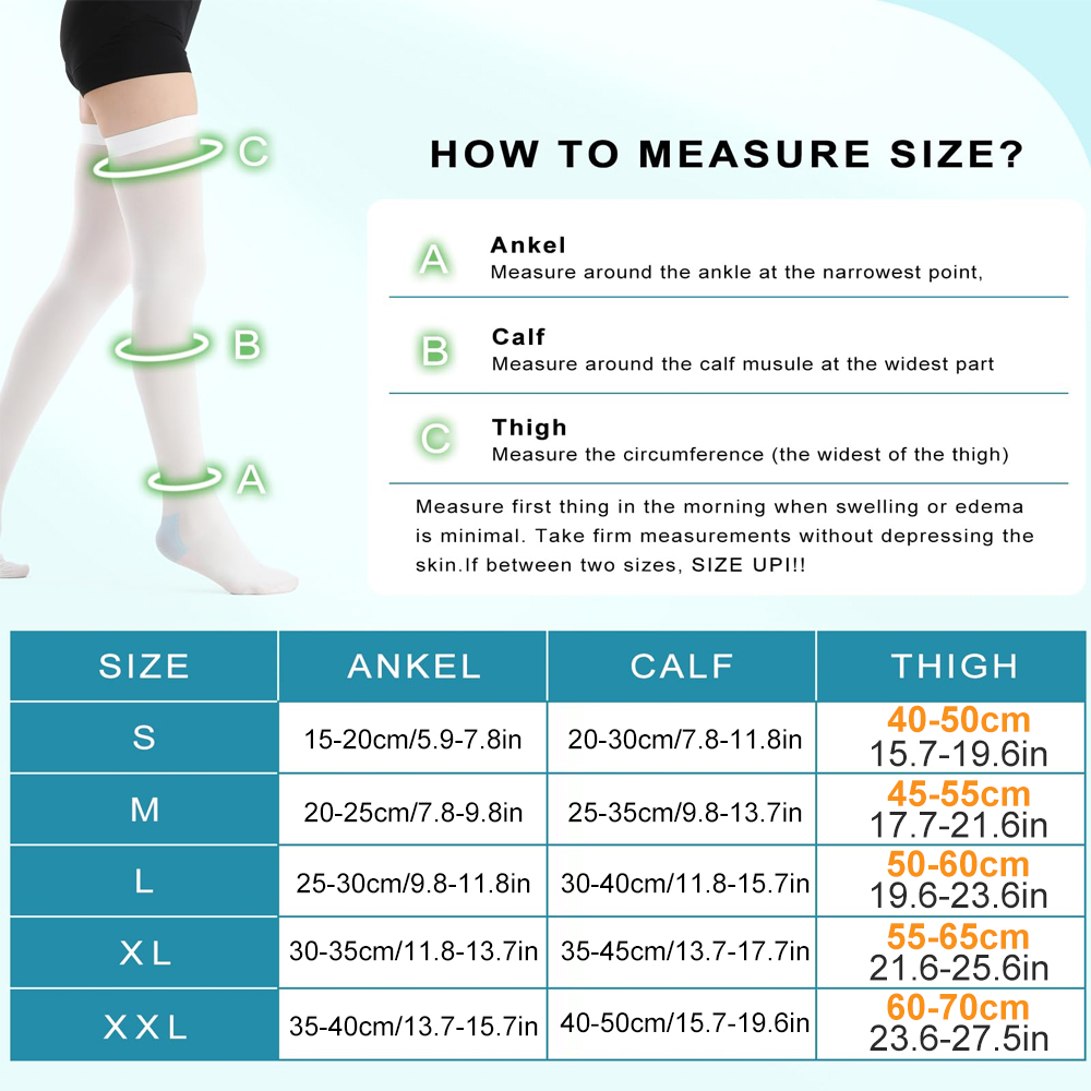 1 paar medische anti-embolie T - Compression Sock Medical recensie en prijs