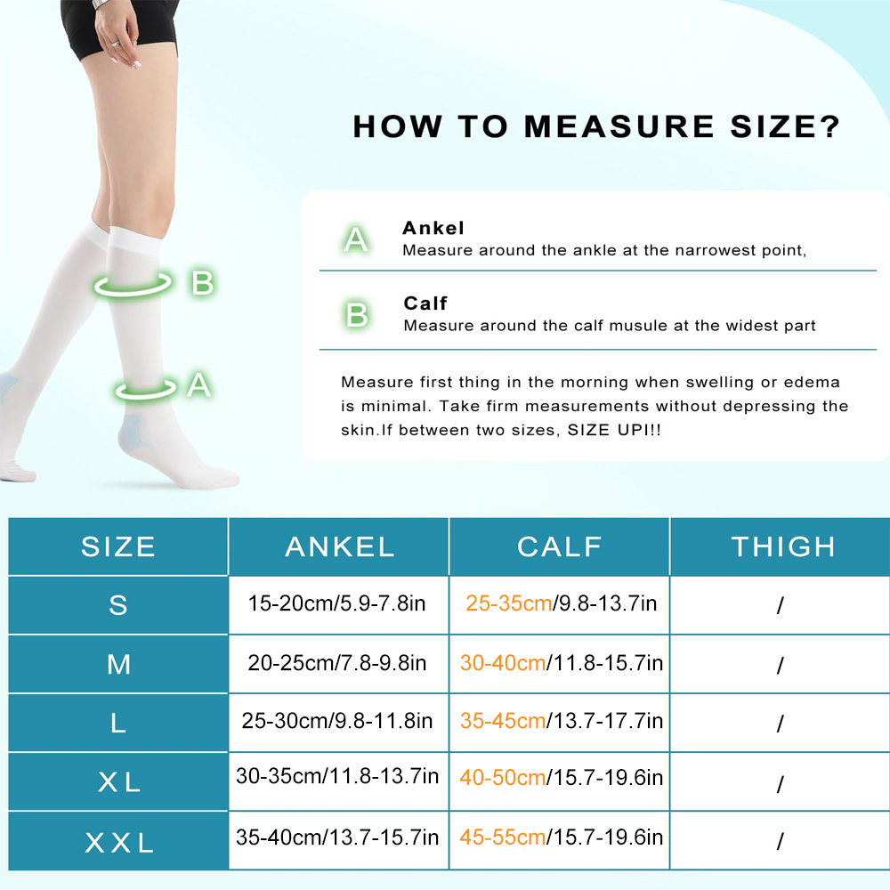 1 paar medische anti-embolie T - Compression Sock Medical recensie en prijs