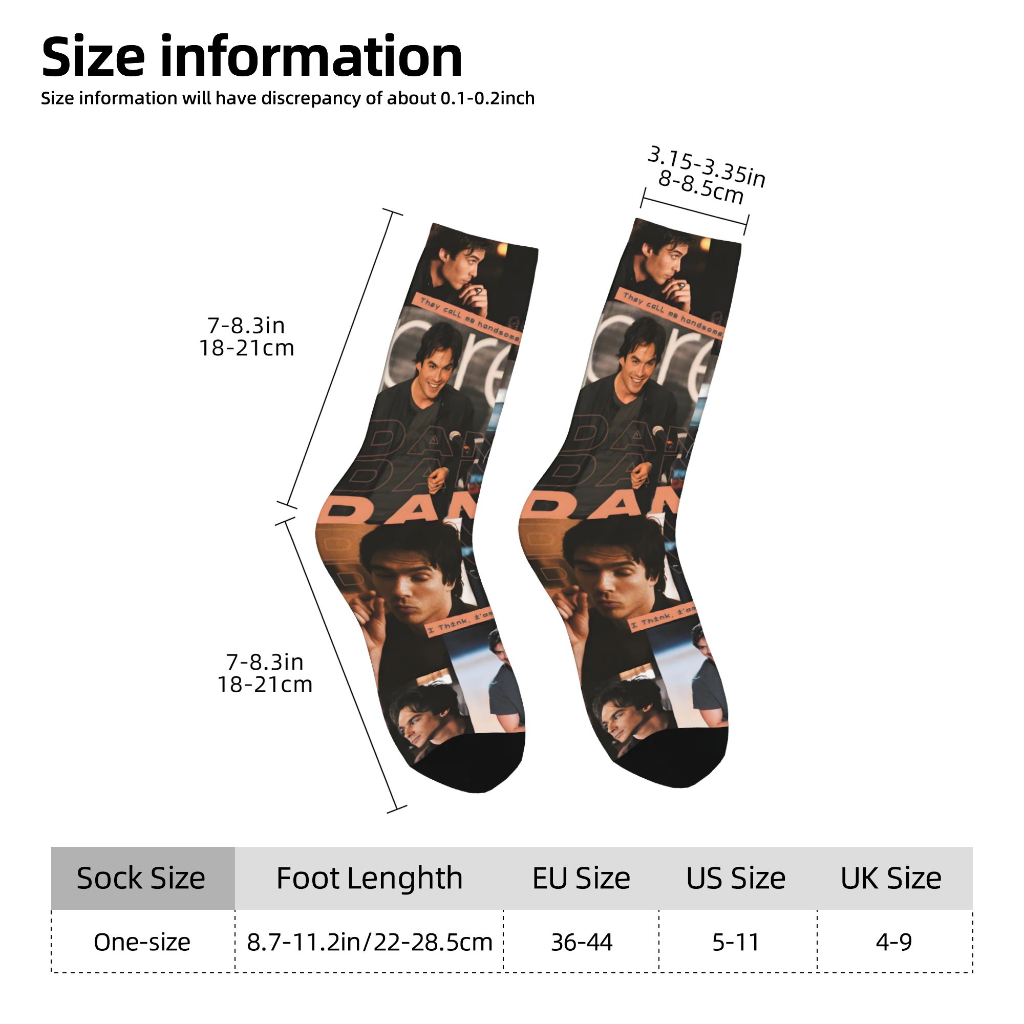 Custom The Vampire Diaries Dre - Dress Sock Men recensie en prijs