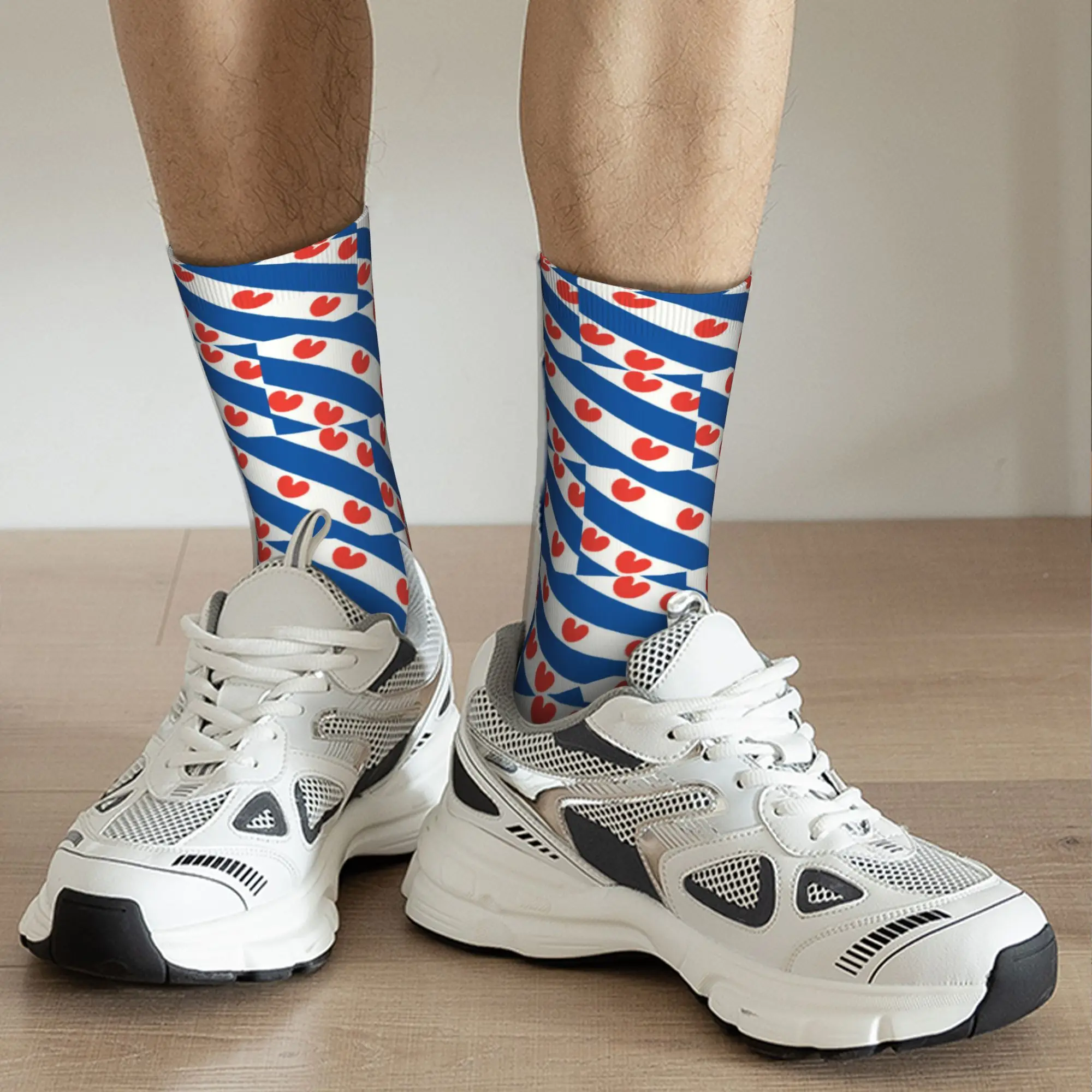 Custom Friesland vlag heren so - Dress Sock Men recensie en prijs