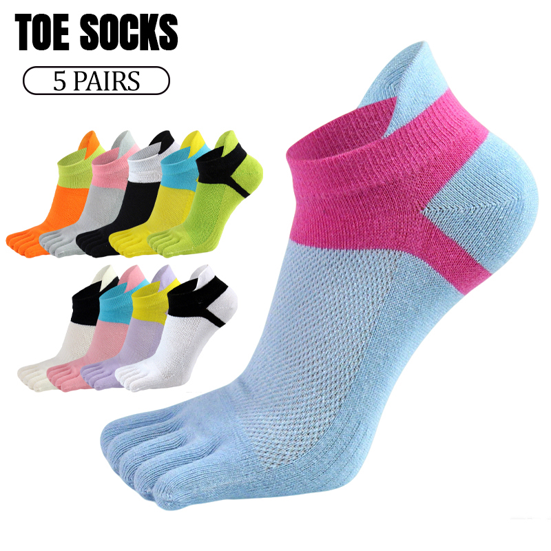 5 paar dames vijf-teen sokken, - Ankle Sock Low Cut recensie en prijs